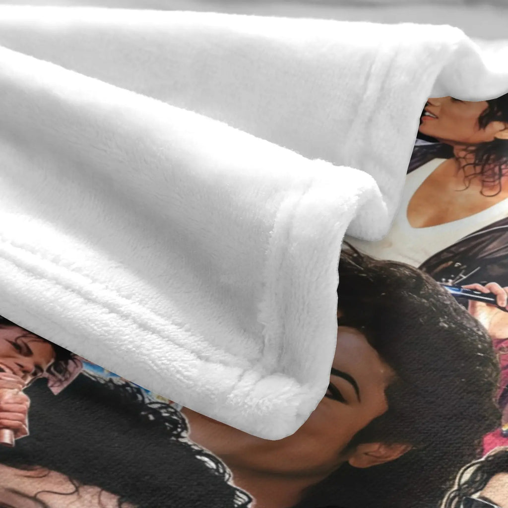 Michael Jackson Music Legend Fleece Throw Blanket - Fleece Fabric, Wrinkle-Resistant, Flannel Weave, Iconic Collage, HD Print, Durable, Breathable, Lightweight, Multi-Size (60in Option), All Seasons, for Adults’ Bed & Couch, Home & Travel