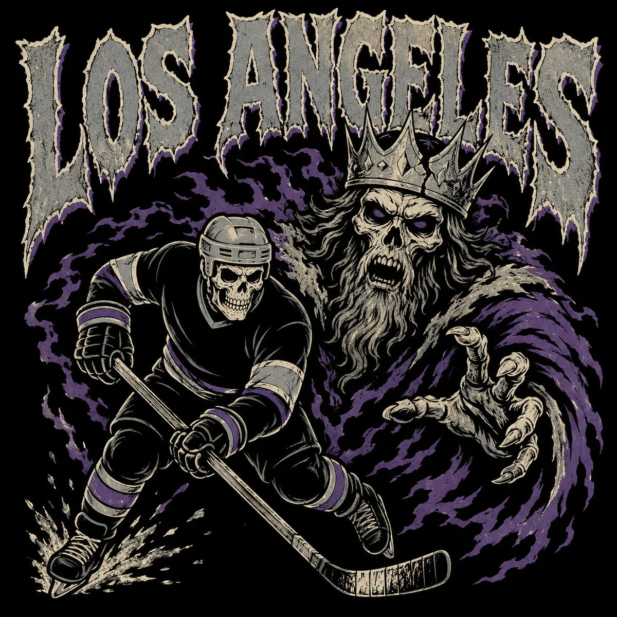 Gildan USA 32 Teams Ice Hockey Skull Vintage Sweatshirt Classic 90s All Team Ice Hockey Sweatshirt, Ice Hockey Game Day Sweatshirt, Team Unisex Sweatshirt Gift Ice Hockey