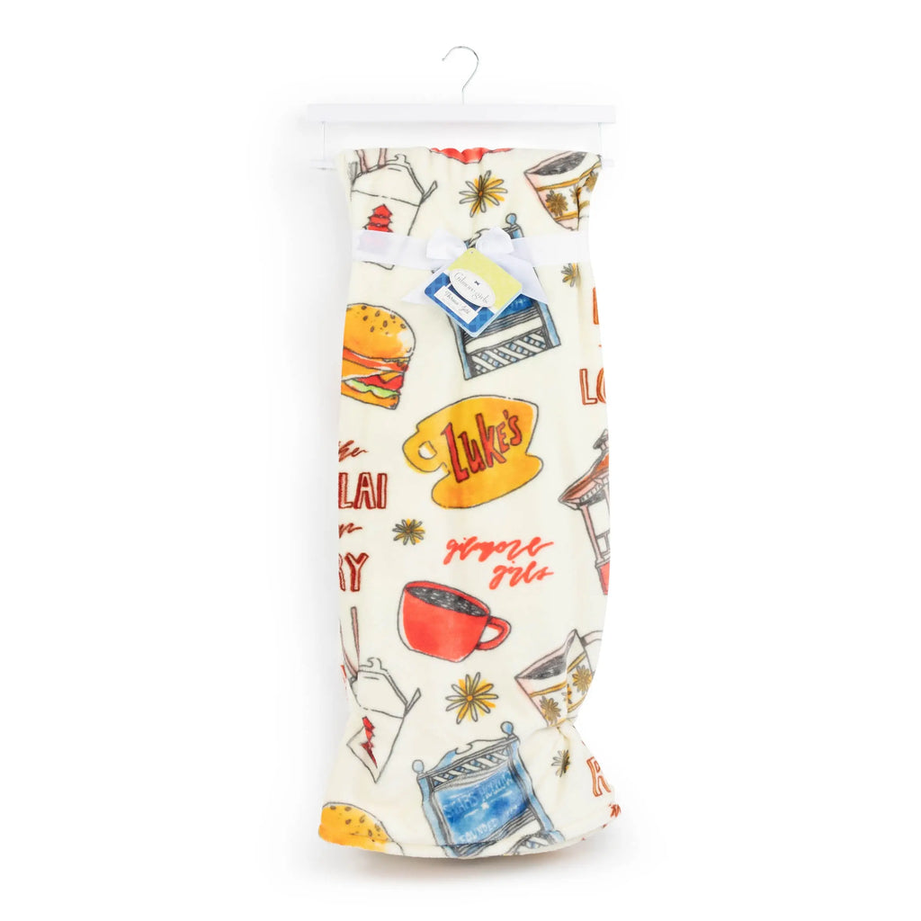 Jay Franco Official Warner Bros Gilmore Girls Super Plush Large Throw Blanket - 60x70 in, 60x90 in, Soft Fabric, Bedroom Bedding, Room Decor, Home Movie Night Cozy Setup, Stars Hollow Gift for Fans