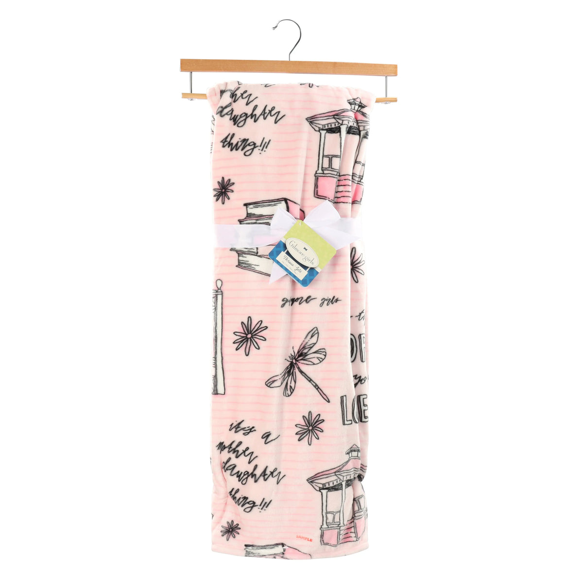Jay Franco Official Warner Bros Gilmore Girls Super Plush Large Throw Blanket - 60x70 in, 60x90 in, Soft Fabric, Bedroom Bedding, Room Decor, Home Movie Night Cozy Setup, Stars Hollow Gift for Fans